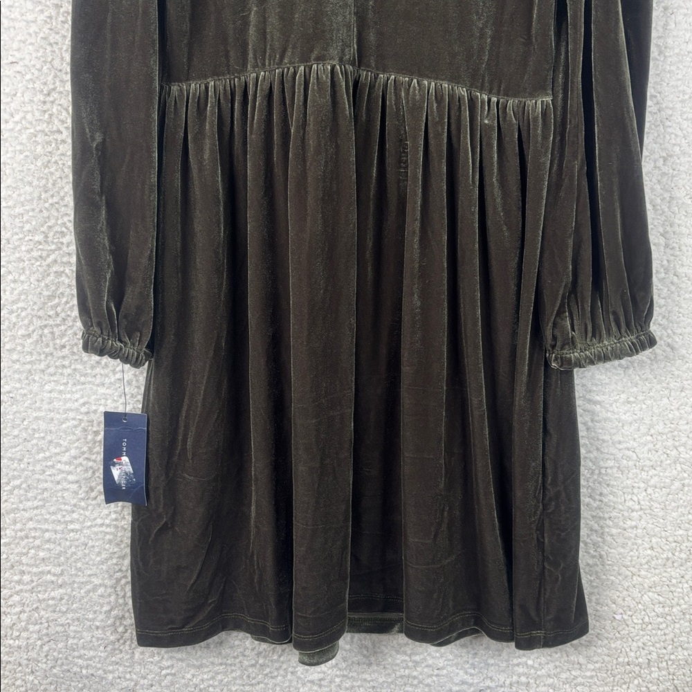 Tommy Hilfiger Dark Brown Long Sleeve Dress Size 8 - Picture 10 of 13